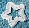 white star motif