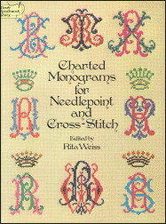 Charted Monograms for Needlepoint & Cross Stitch