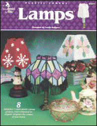 Plastic Canvas Lamps