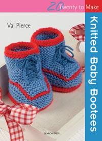 Knitted Baby Booties by Val Pierce