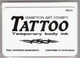 Black Tattoo Ink Pad