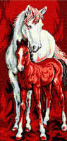 Krif # 086 - Mare and Foal