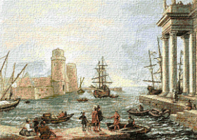 Krif # 104 - The Sea Harbour (Lorrain)