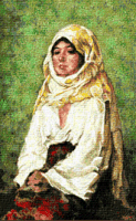 Krif # 120 - The Peasant with the Veil (Grigorescu)