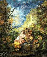 Krif # 190 - Cautatorii de pasari (Watteau)
