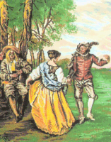 Krif # 191 - Pastorii (Watteau)