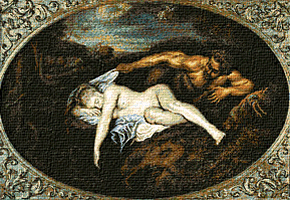 Krif # 204 - Jupiter si Antiope (Watteau)