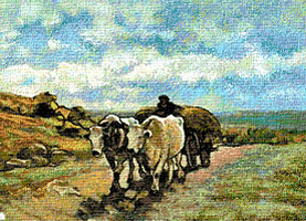 The Cart with Oxen (Grigorescu)