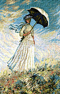 Krif # 410 - Lady with Umbrella