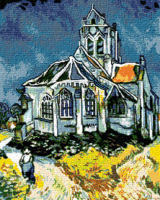 Krif # 450 - The Church at Auvers-sur-Oise (Van Gogh)