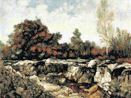 Krif # 469 - The Rock of Fontainebleau (Grigorescu)
