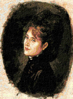 Krif # 473 - The Portrait of Mrs Alexianu (Grigorescu)