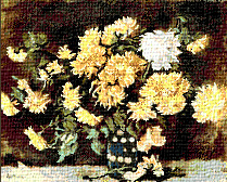 Krif # 485 - Yellow Chrysanthemums (Luchian)