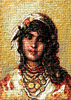 Krif # 576 - Gypsy Girl (Grigorescu)