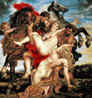 Krif # 615 - Rape of the Daughters (Rubens)