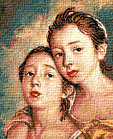 Krif # 636 - Artist's Daughters (Gainsborough)