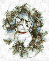 Krif # 685 - Christmas Cat