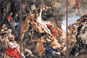 Krif # 1021 - Raising of the Cross (Rubens)