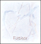 Father - Blue Heart Marble