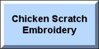 Chicken Scratch Embroidery