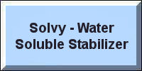 Solvy - Water Soluble Stabilizer