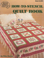 American School of Needlework Q403 How to Stencil Quilts book