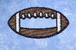 American football motif