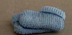 Handknitted Merino Booties