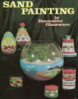 Sand Painting in Decorative Glassware