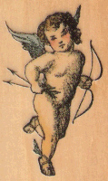 Cherub Etching