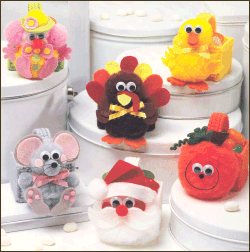 Pom-Pom Playmates & Plastic Canvas
