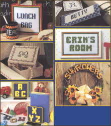 Alphabets & Borders In Plastic Canvas