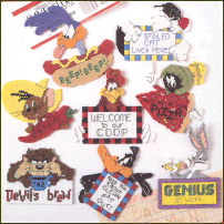 Leisure Arts 1806 More Magnets in Plastic Canvas - Looney Tunes