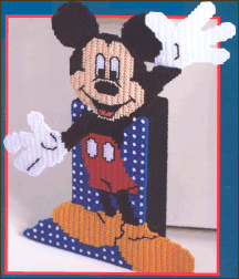 Leisure Arts 1816 Mickey Unlimited The Official Plastic Canvas Book