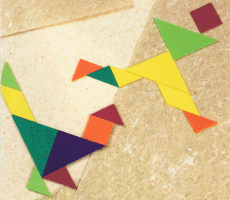 Magnetic Tangram Puzzle