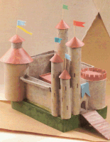 Papier Mache Castle