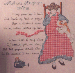Mother's Gingham Altar