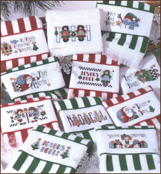 Happy Hand Towels For Christmas