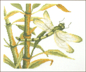 Dragonfly embroidery design - Machine Embroidery Downloads