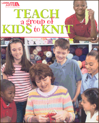 Teach A Group of Kids to Knit