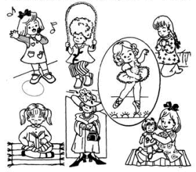 Little Girl Tea Towels