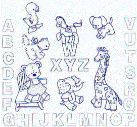 Kid's Letter Sampler