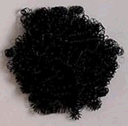 Black Curly Dolls Hair