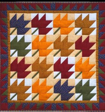 Leaves Quilting Kit