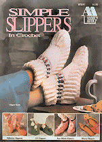 Simple Slippers in Crochet
