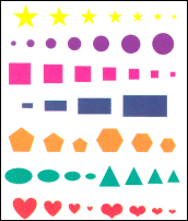 Shapes Stencil