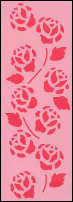 Stencil H107 - Floral Border