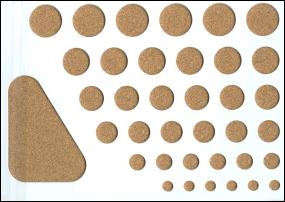 Quilling Template Board with tool