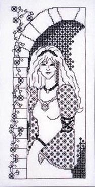 Dragon Dreams 82 Blackwork Princess