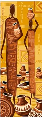 Margot 62.211 The Water Carrier tapestry canvas